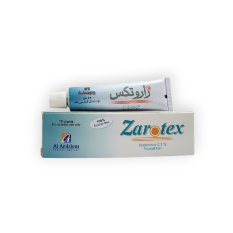 ZAROTEX 0.1% GEL 15 GM