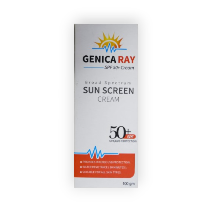 GENICA RAY SUN SCREEN SPF50+ LOTION 100ML