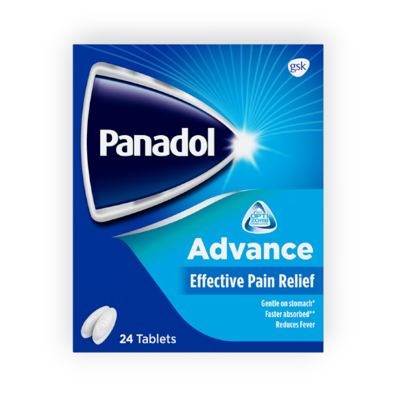 PANADOL ADVANCE  500 MG  24 TABLET