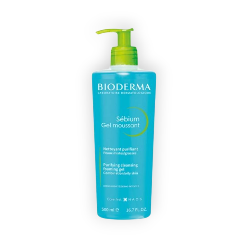 BIODERMA SEBIUM FOAMING GEL 500ML