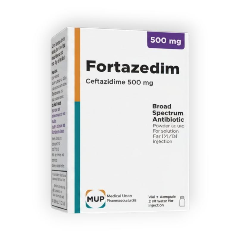 FORTAZEDIM 500MG VIAL