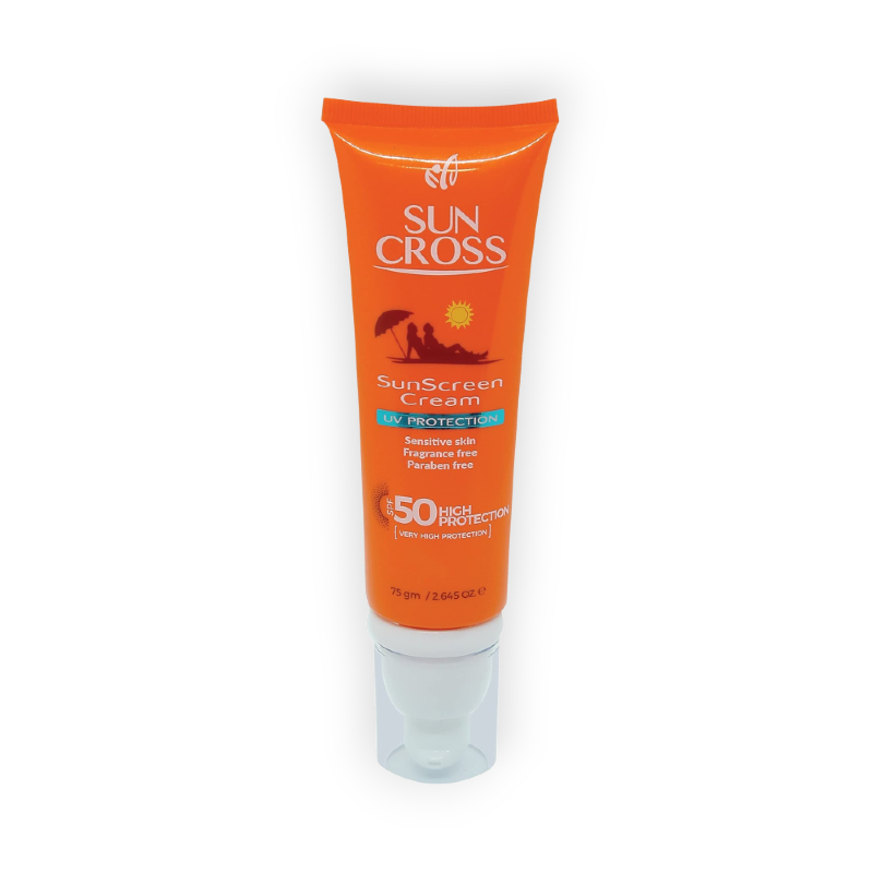 SUN CROSS SPF50 SUNSCREEN CREAM 75GM