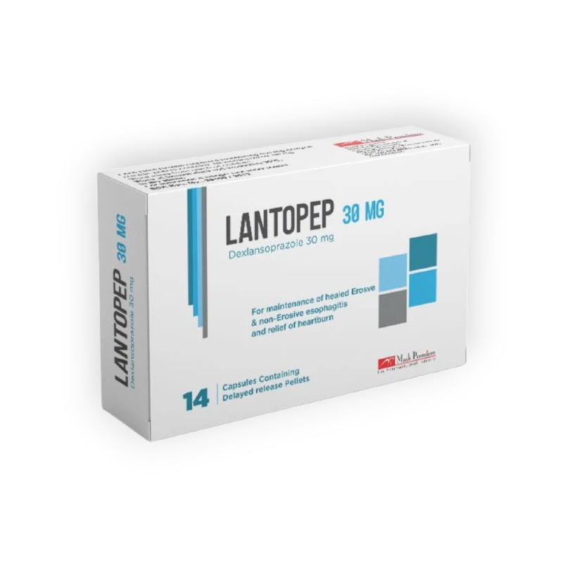 LANTOPEP 30 MG 14 CAPSULES