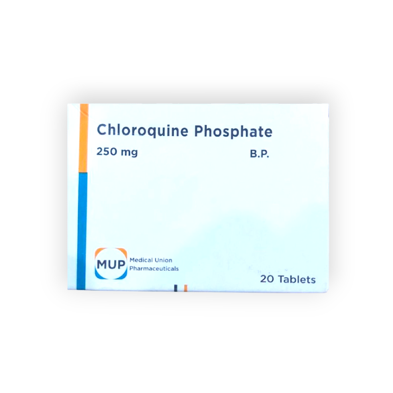 CHLOROQUINE PHOSPHATE 250 MG 20 TABLET