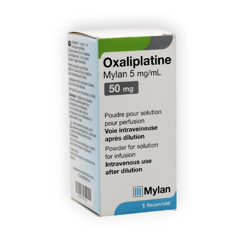OXALIPLATINE MYLAN 50mg vial