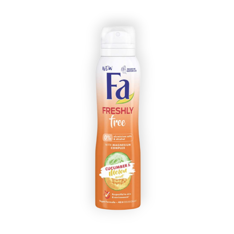 FA SPRAY FRESHLY FREE CUCUMBER&MELON 48 H 200 ML