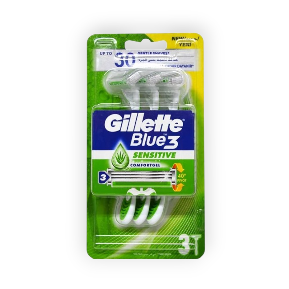 GILLETTE BLUE 3 SENSITIVE 3 MACHINE