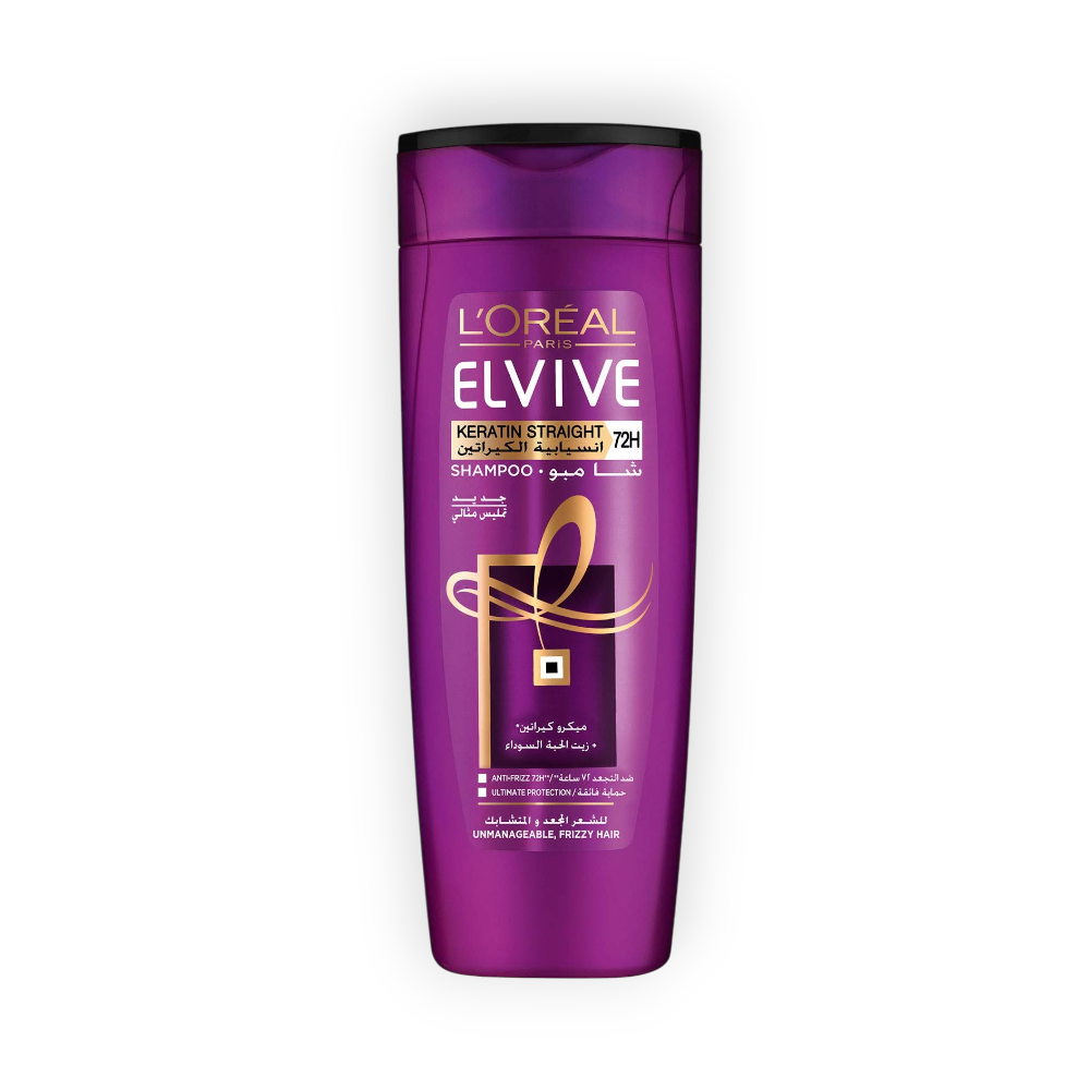 LOREAL ELVIVE KERATIN STRAIGHT SHAMPOO 200ML