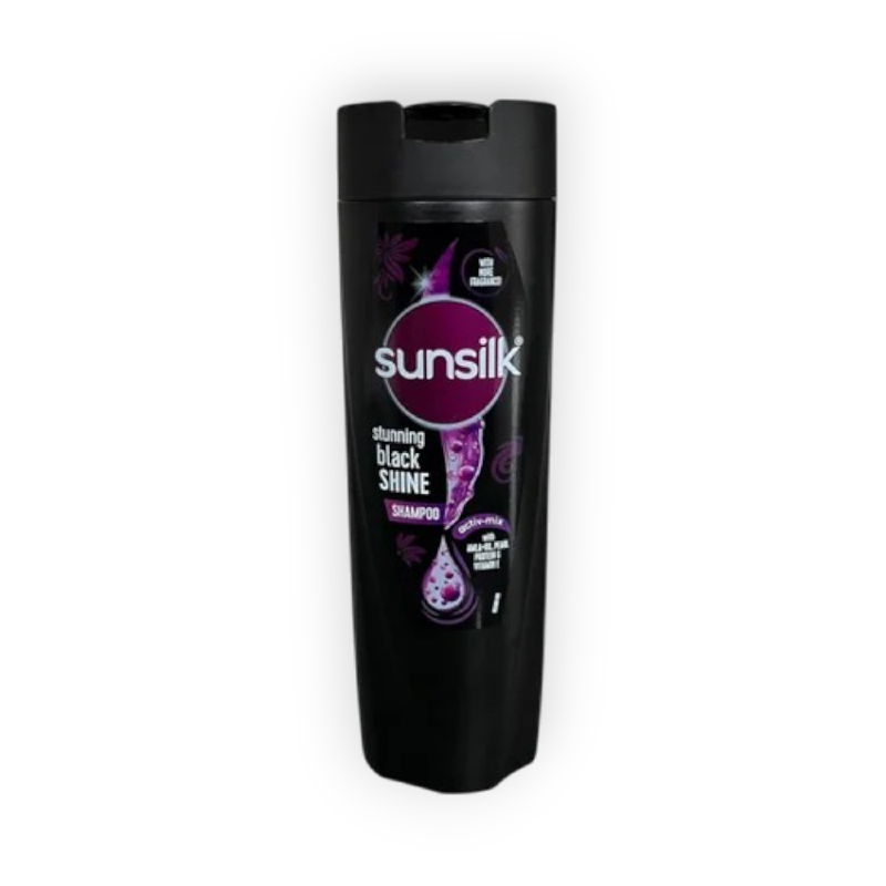 SUNSILK SHAMPOO BLACK SHINE 180ML NEW