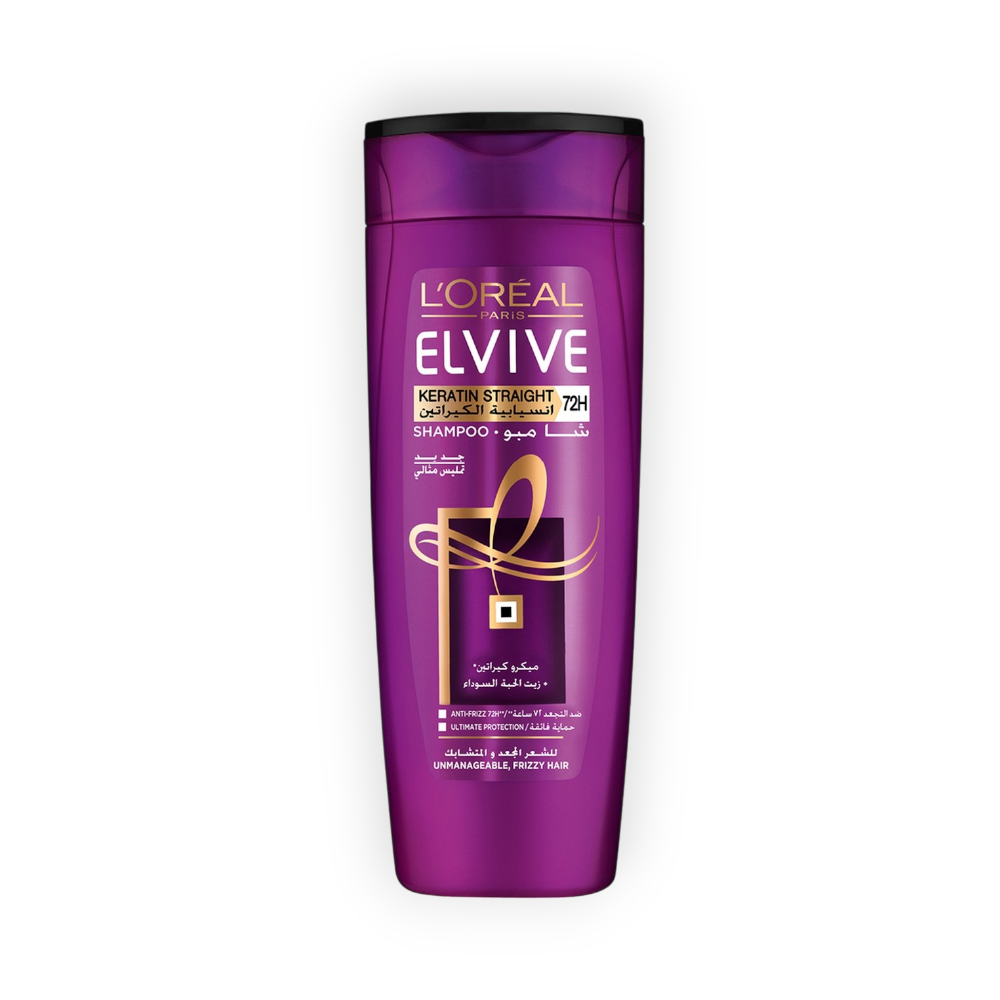 LOREAL ELVIVE KERATIN STRAIGHT SHAMPOO 400ML
