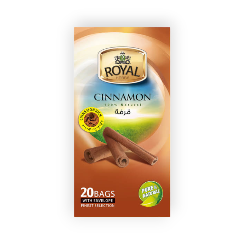 ROYAL CINNAMON 20 BAGS قرفة