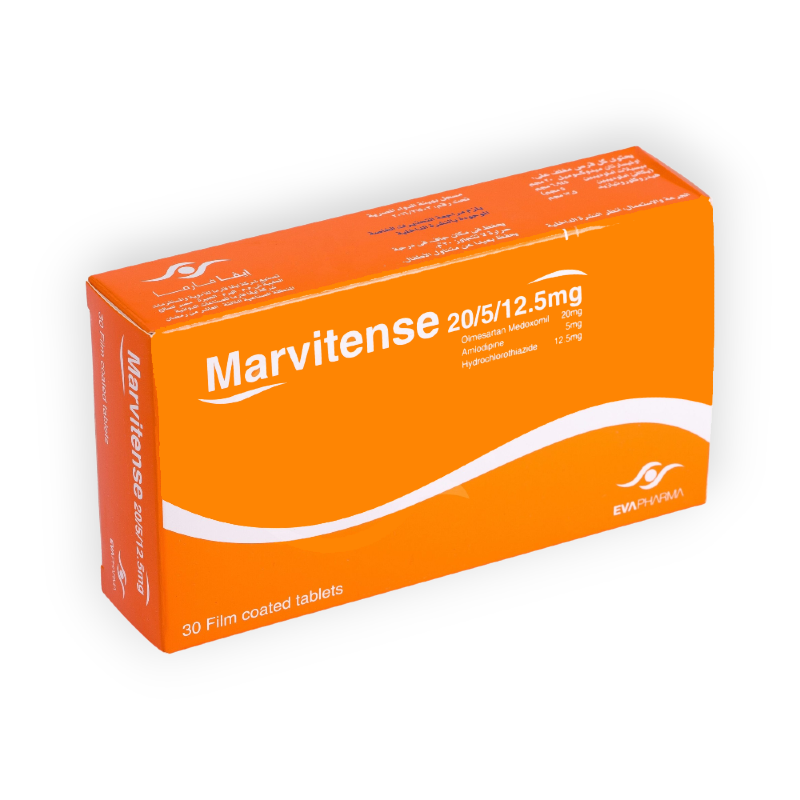 MARVITENSE 20/5/12.5 MG 30 TABLET