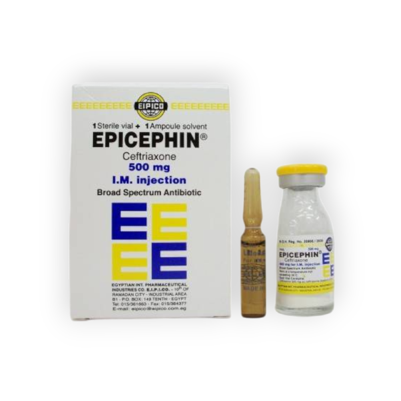 EPICEPHIN 500 MG I. M VIAL