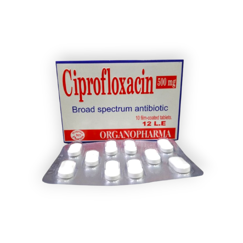 CIPROFLOXACIN 500 MG 10 TABLET ORGANO