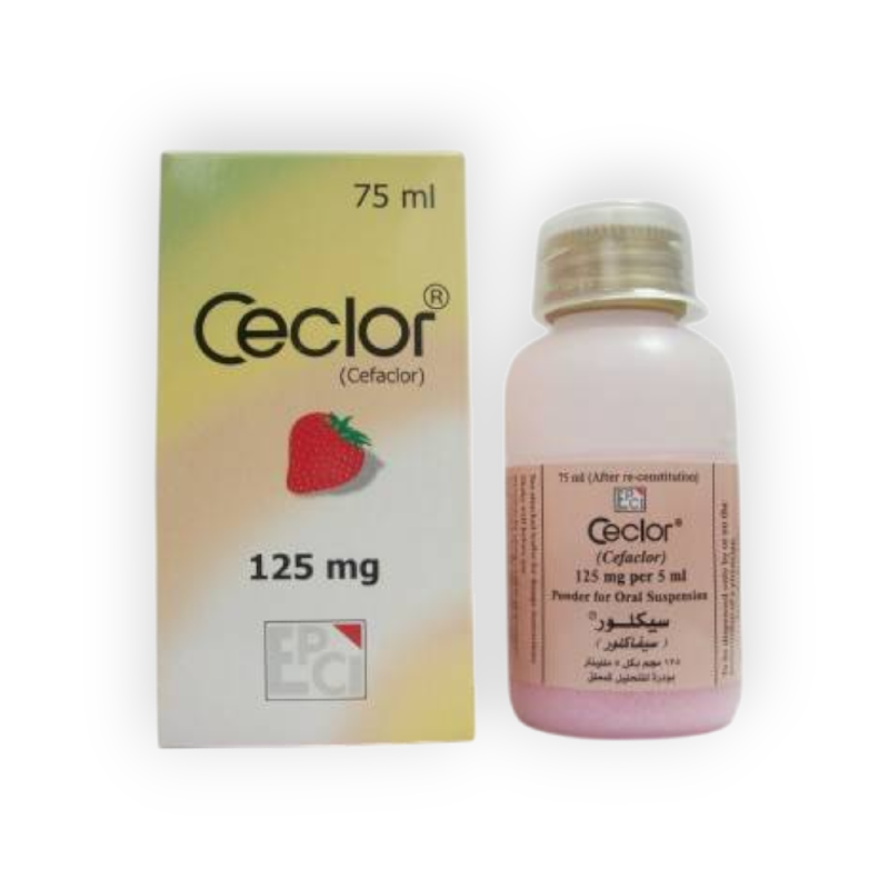 CECLOR 125 MG SUSPENSION 75 ML