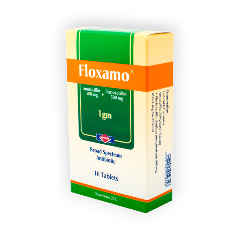 FLOXAMO 1G 16 TABLET