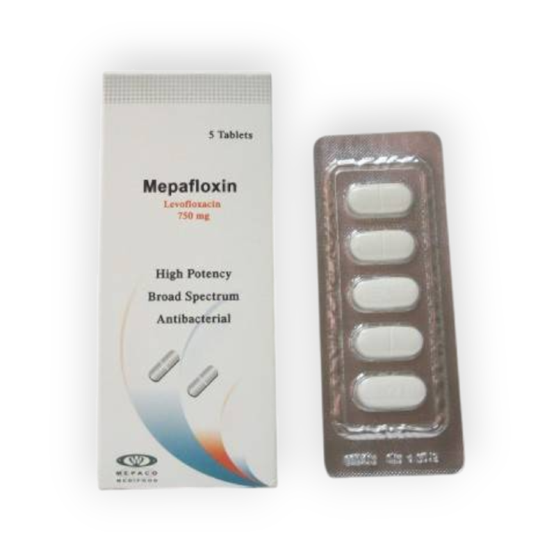 MEPAFLOXIN 750 MG 5 TABLET