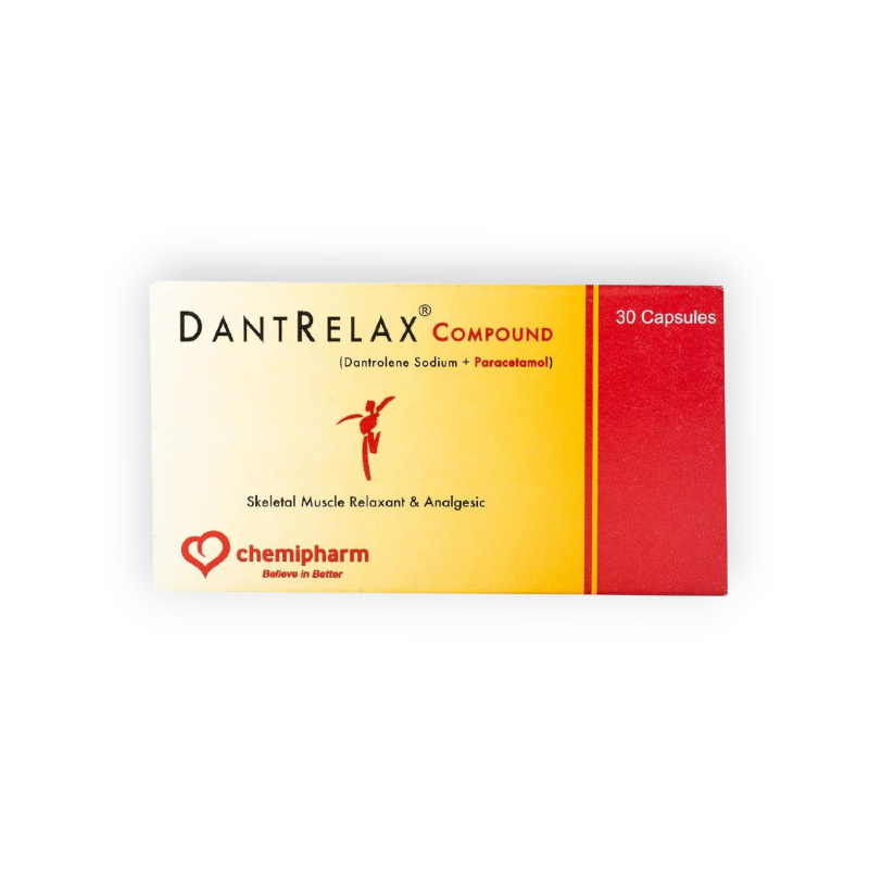 DANTRELAX COMPOUND 30 CAPSULES