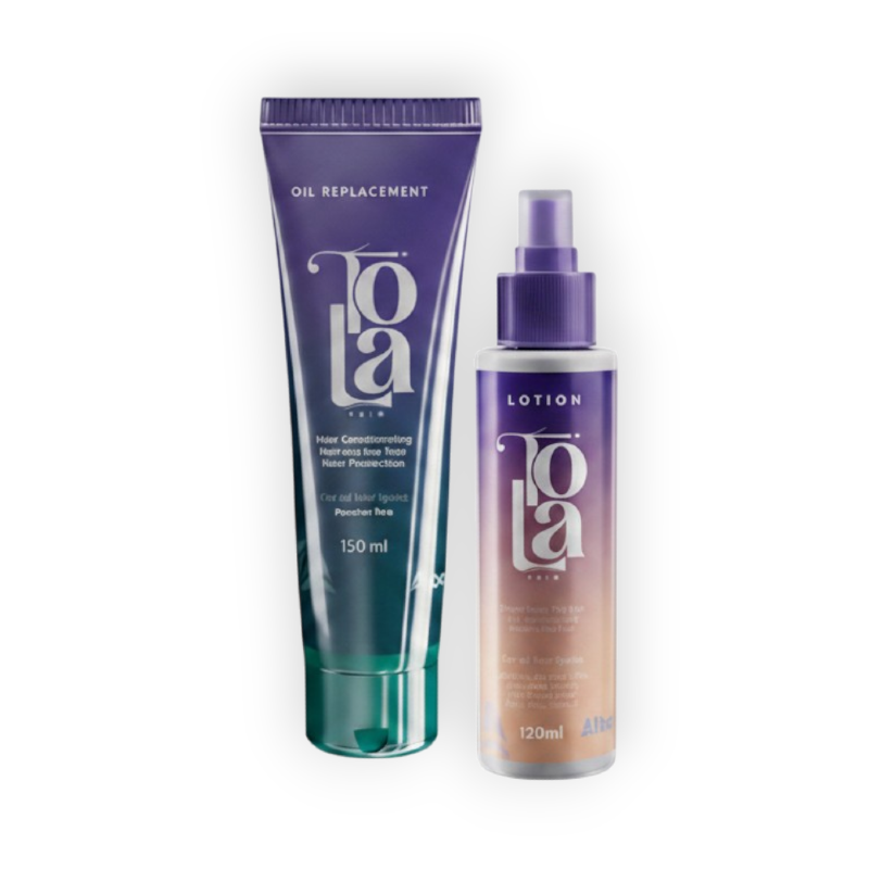 TOLA HAIR OIL REP100ML+TOLA HAIR LOTION 120M