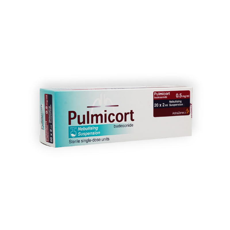 PULMICORT 0.5 MG 20 SUSPENSION NEBULIS 2 ML