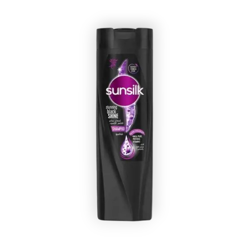 SUNSILK SHAMPOO STUNNING BLACK SHINE 350 ML NEW