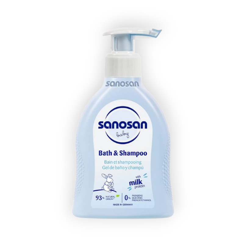 SANOSAN BABY BATH & SHAMPOO 200ML