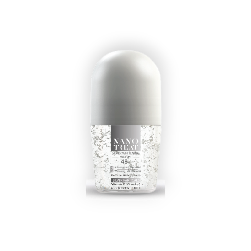 NANO TREAT SILVER WHITENING ROLL ON 60ML
