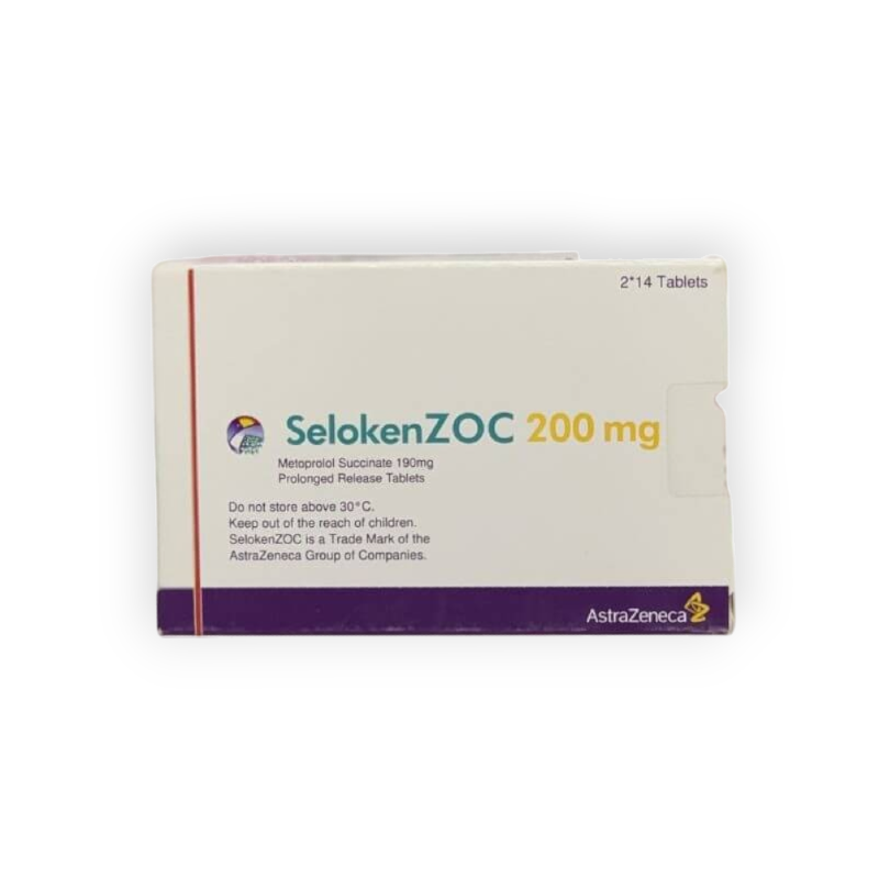 SELOKEN ZOC 200 MG 28 TABLET