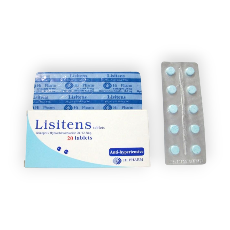 LISITENS 20 MG / 12.5 MG 30 TABLET