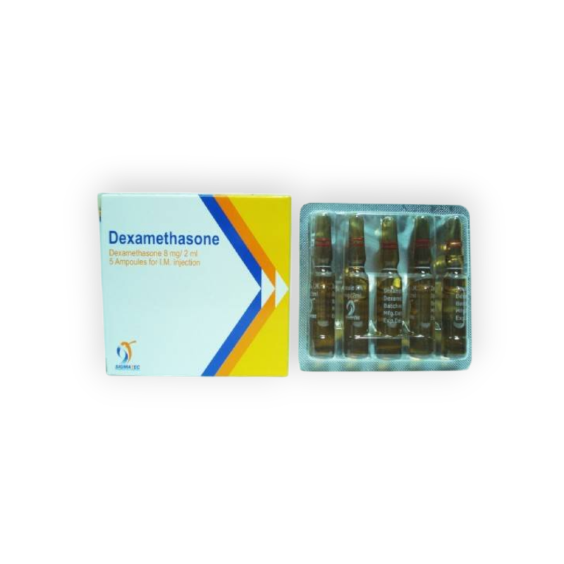 DEXAMETHASON 8 MG 5 AMPULES