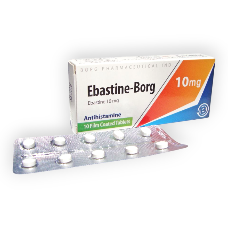 EBASTINE-BORG 10 MG 10 TABLET