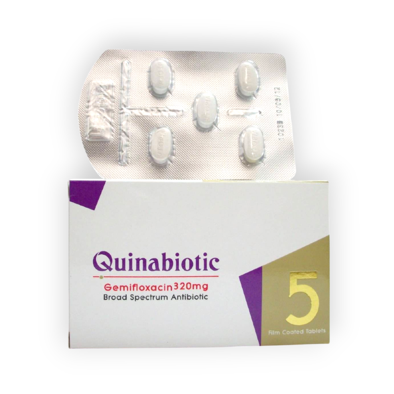QUINABIOTIC 320 MG 5 TABLET