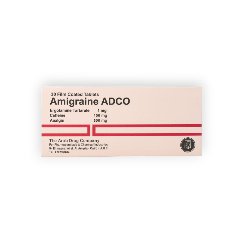 AMIGRAINE 30 TABLET