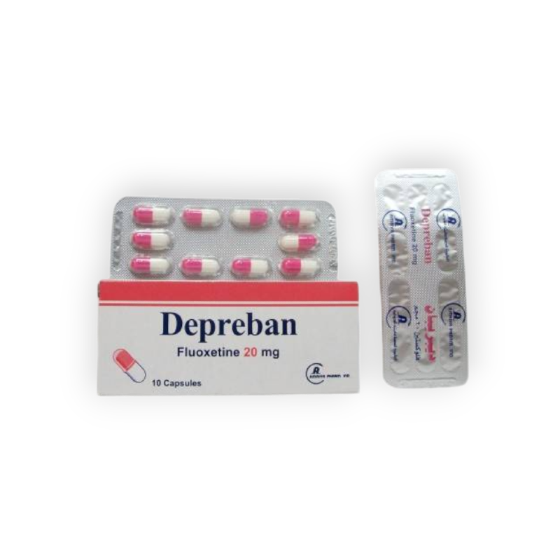 DEPREBAN 20 MG 10 CAPSULES