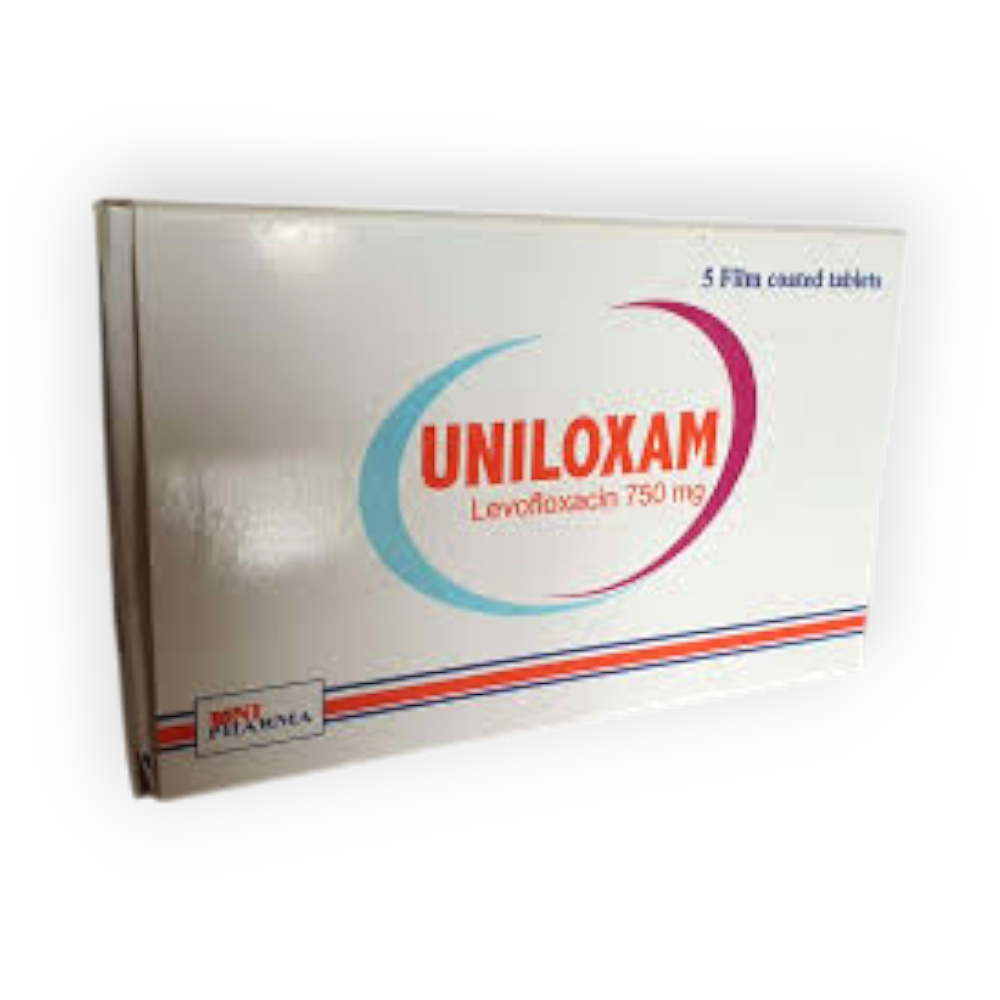 UNILOXAM 750 MG 10 TABLET