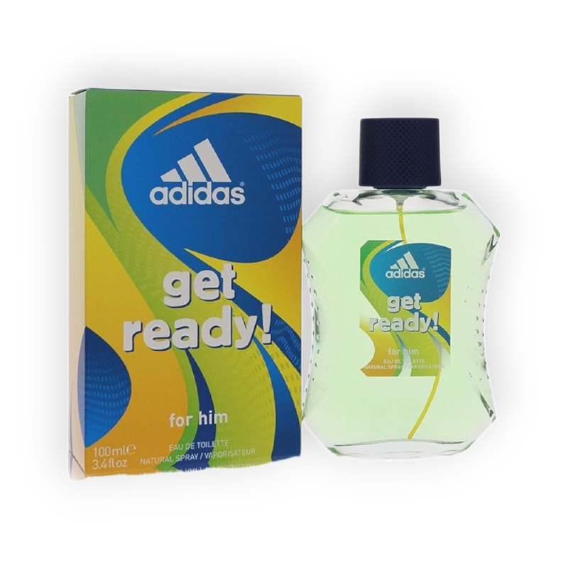ADIDAS EAU DE TOILETTE GET READY 100ML