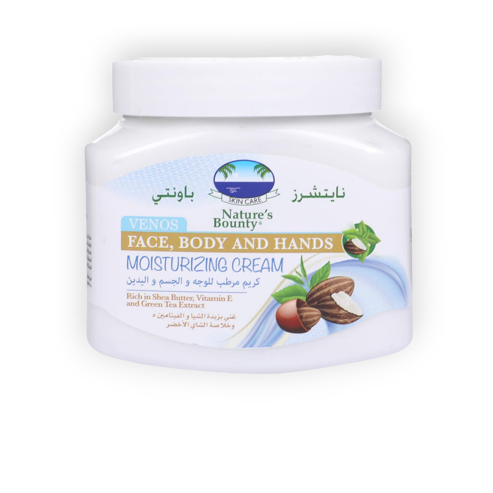 BOUNTY FACE&BODY&HANDS MOISTURIZING CREAM 560ML