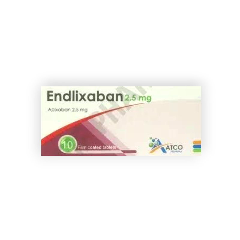 ENDLIXABAN 2.5 MG 10 TABLET