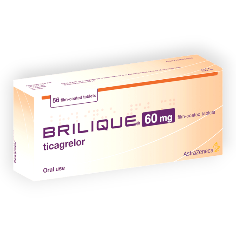BRILIQUE 60 MG 56 TABLET