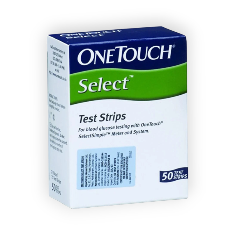 ONE TOUCH SELECT TEST STRIPS 50 TESTS