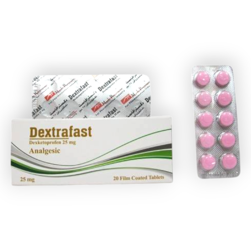 DEXTRAFAST 25 MG 20 TABLET