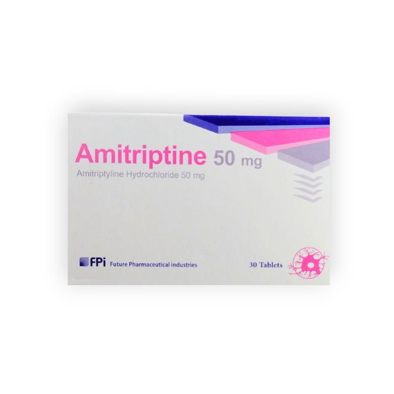 AMITRIPTINE  50 MG  30 TABLET