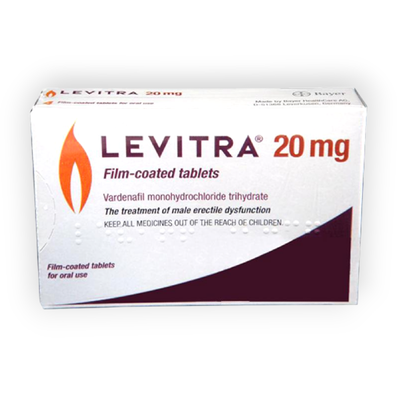 LEVITRA 20 MG 4 TABLET