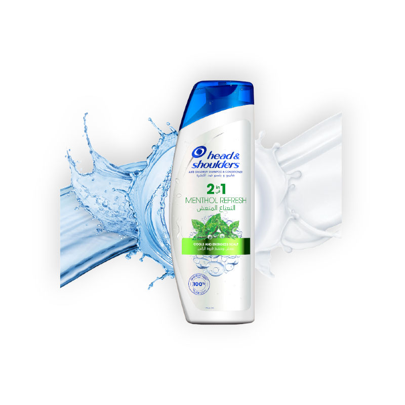HEAD&SHOULDERS SHAMPOO MENTHOL REFRESH 200ML