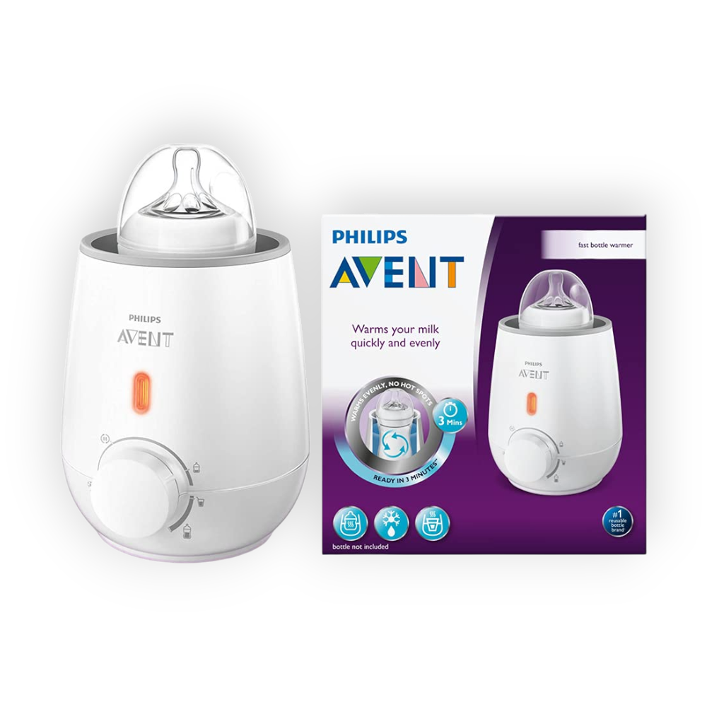 AVENT WARMS QUICKLI AND EVENLY 