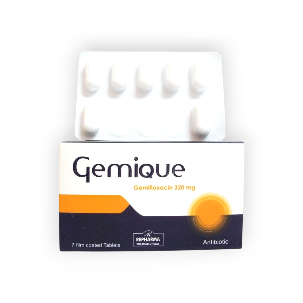 GEMIQUE 320 MG 7 TABLET