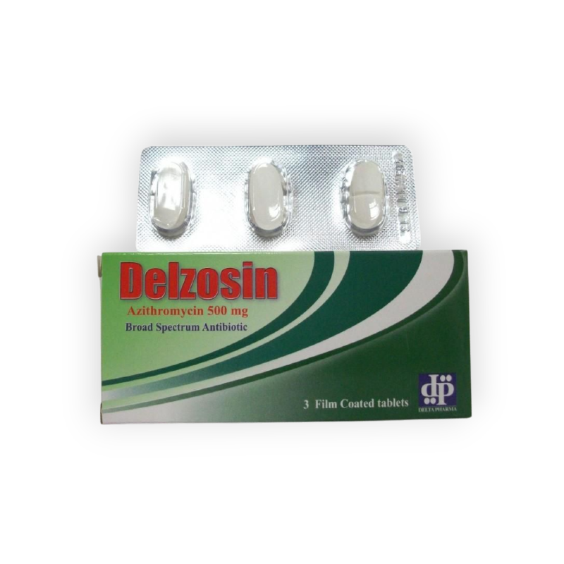 DELZOSIN 500 MG 3 TABLET