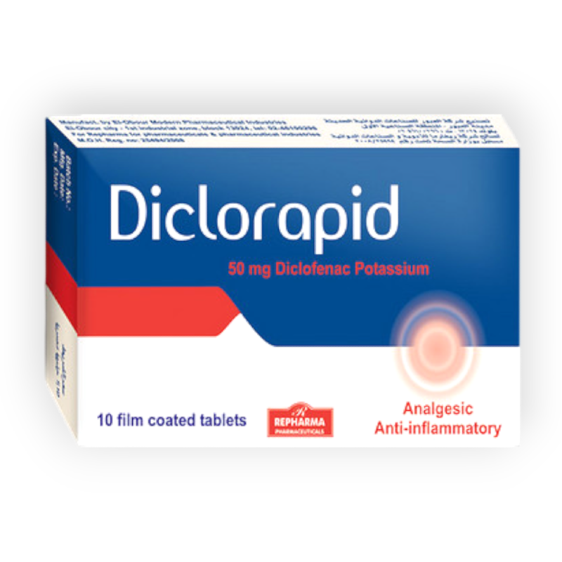 DICLORAPID 50 MG 30 TABLET