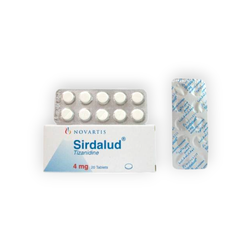SIRDALUD 4 MG 20 TABLET