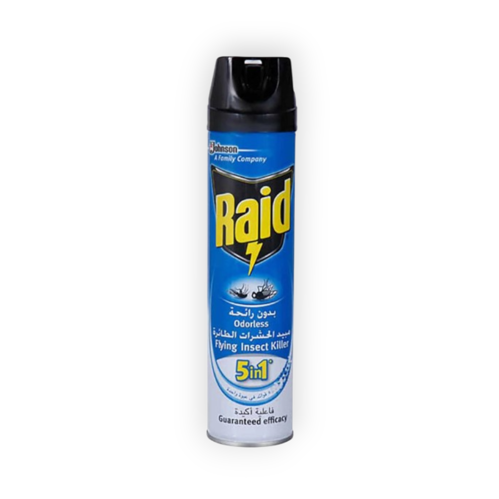 RAID FLYING INSECT KILLER ODORLESS 400ML